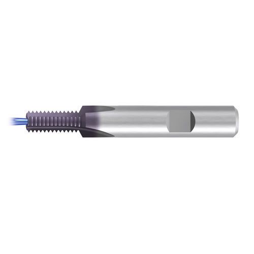 Fresa carburo sólido - GSF-1,5xD-IKZ-HB-TiCN - EMUGE-FRANKEN - de roscar / con recubrimiento / para acero