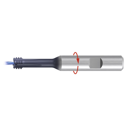 Fresa circular - ZBGF-H-2xD-IKZ-HB-TiAlN-T3 - EMUGE-FRANKEN - carburo sólido / de roscar / con revestimiento de TiAlN