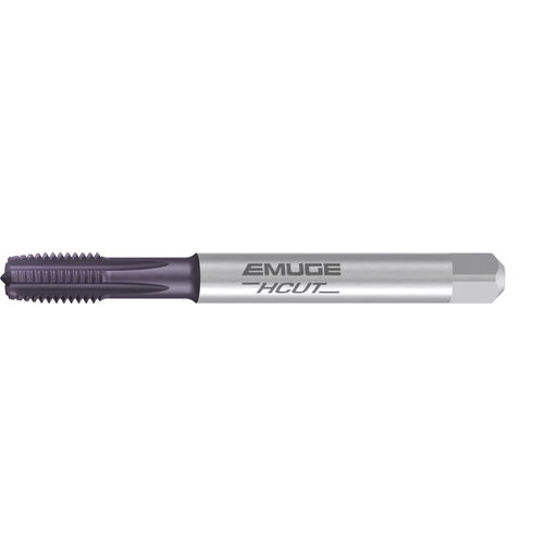 Macho de roscar para máquina monobloque - VHM-Rekord 1A-HCUT/C-TICN - EMUGE-FRANKEN - de carburo monobloque / para acero templado