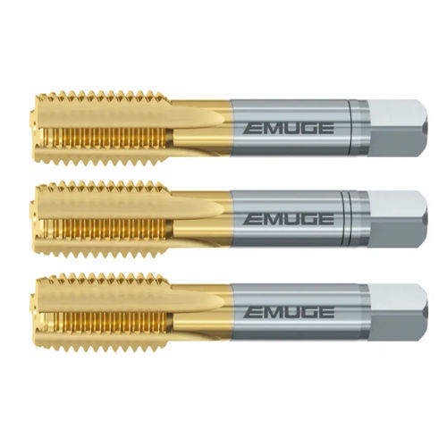 Macho de roscar monobloque - WM-set-3S(Nr.1,Nr.2,F)-TIN - EMUGE-FRANKEN - HSS-E / para acero / para hierro fundido