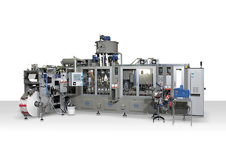Línea de embalaje para la industria alimentaria - HF120 - ICA - de papel / automática