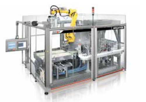 Despaletizador para aplicaciones médicas - IMA Automation Switzerland SA - de cinta transportadora