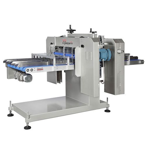 Cortadora de pan industrial automática - Mod. 10.000 - Gasparin S.r.l. Brevetti - con hoja de cinta continua / horizontal