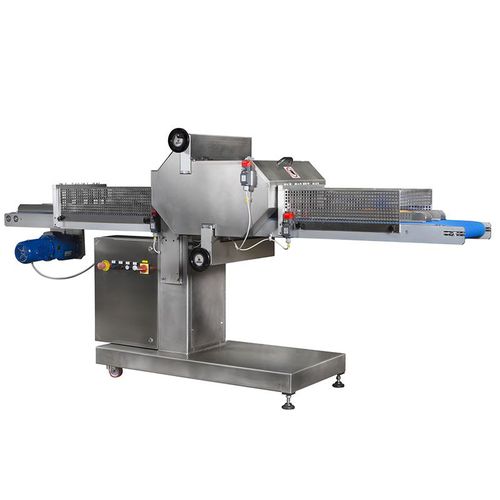 Cortadora de pan industrial con disco de corte - Mod.4000  - Gasparin S.r.l. Brevetti - para corte parcial / vertical / de pan de perrito caliente