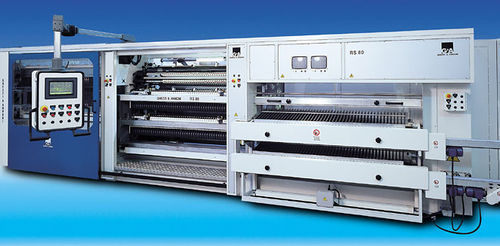 Cortadora rebobinadora automática - max. 2 000 mm, ø 80 - 110 mm | RS 80 - Ghezzi & Annoni - para cinta adhesiva