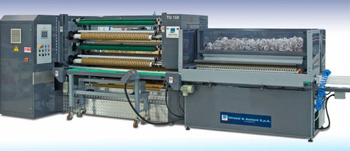 Cortadora rebobinadora automática - max. 1 650 mm, max. ø 150 mm | TG 150 - Ghezzi & Annoni - para cinta adhesiva