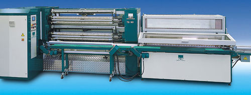 Cortadora rebobinadora automática - max. 1 650 mm, max. ø 90 mm | TG 90 - Ghezzi & Annoni - para cinta adhesiva