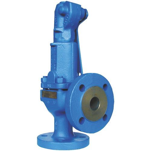 Válvula de seguridad para gas - 06125, 06126 - HEROSE - para aire / de hierro fundido / con brida
