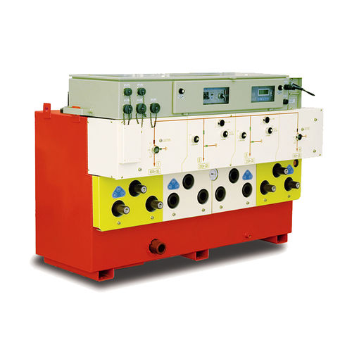 Cuadro eléctrico aislado en gas SF6 - 15 - 27 kV, 600 A  - ENTEC ELECTRIC & ELECTRONIC CO.,LTD - compacto / para rack para distribución eléctrica / subterráneo
