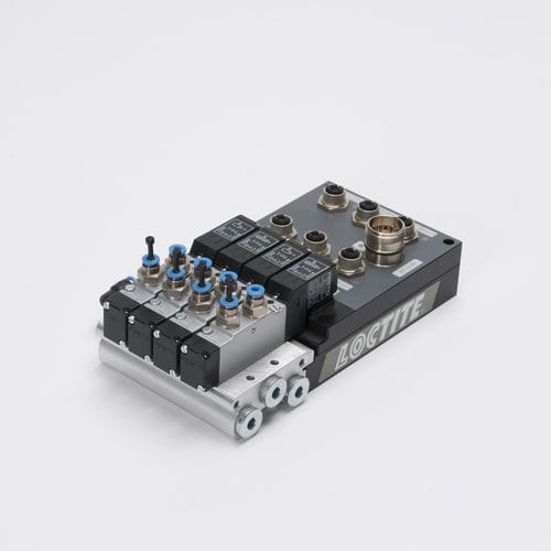 Bloque de electroválvula de 4 vías - LOCTITE 97204 - Henkel LOCTITE - para gas comprimido