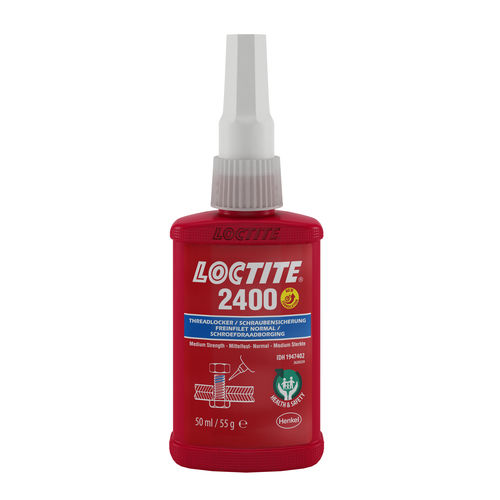 Fijador de roscas de resistencia media - LOCTITE 2400 - Henkel LOCTITE - azul