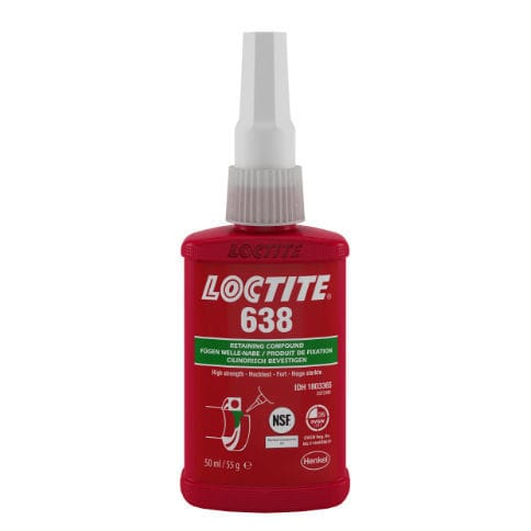 Masilla uretano - LOCTITE 638  - Henkel LOCTITE - de metacrilato / monocomponente / de estanqueidad