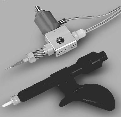Válvula dosificadora de manguito - Loctite 97121 Pinch Valve Applicator - Henkel LOCTITE