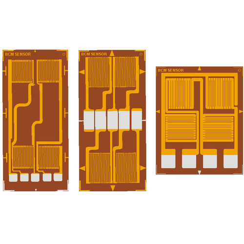Galga extensiométrica resistiva - FG  - BCM SENSOR TECHNOLOGIES bv - de sección rectangular / para análisis de restricciones / de puente completo