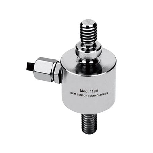 Célula de carga de tracción compresión - 119B - BCM SENSOR TECHNOLOGIES bv - de galga extensométrica / para calibración / compacta