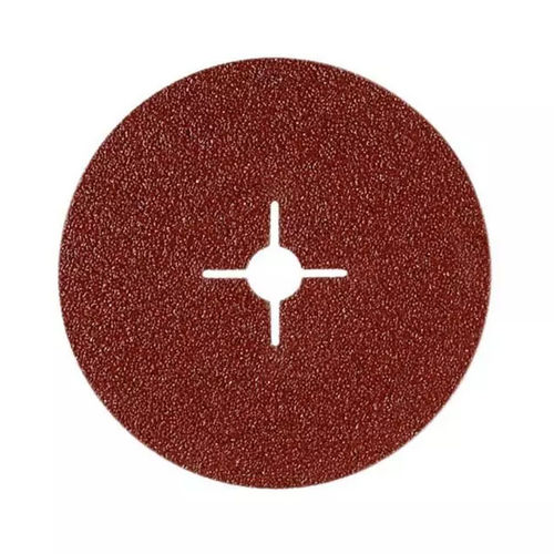 Disco abrasivo de fibra - F100  - Norton Abrasives - de óxido de aluminio / de rectificar / para desbarbado