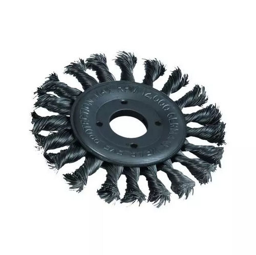 Cepillo circular trenzado - 66261103056 - Norton Abrasives - de limpieza / apriete para el proceso de amolado / de hilo metálico
