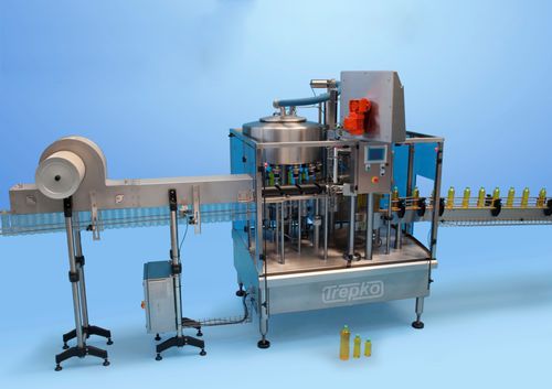 Máquina de llenado enteramente automática - 3000 Series - Trepko A/S - de botellas / rotativa