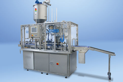 Sistema de llenado enteramente automático - 620 series - Trepko A/S - semiautomático / de botes / para frascos