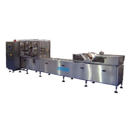 Encartonadora horizontal - 22S, 412S series - Trepko A/S - automática / semiautomática