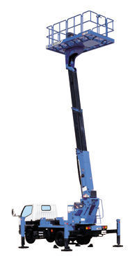 Cesta telescópica montada sobre camión - TZ10A - Aichi Corporation - hidráulica / para uso exterior