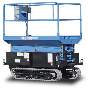 Plataforma elevadora de tijera móvil - RX07B - Aichi Corporation - eléctrica