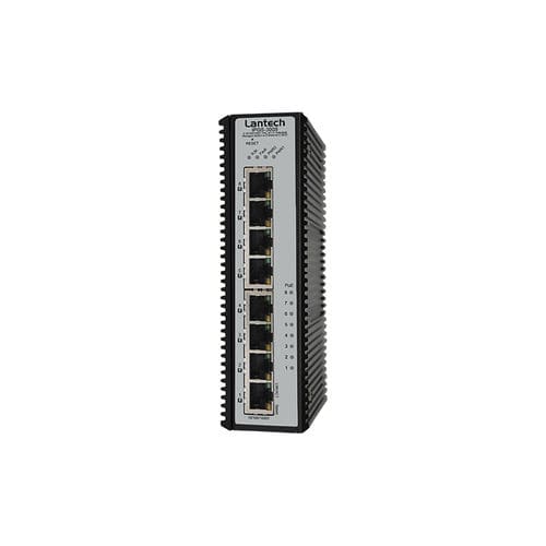 Conmutador Ethernet administrable - IPGS-3008 series - Lantech Communications Europe GmbH - 8 puertos / 8 puertos / gigabit