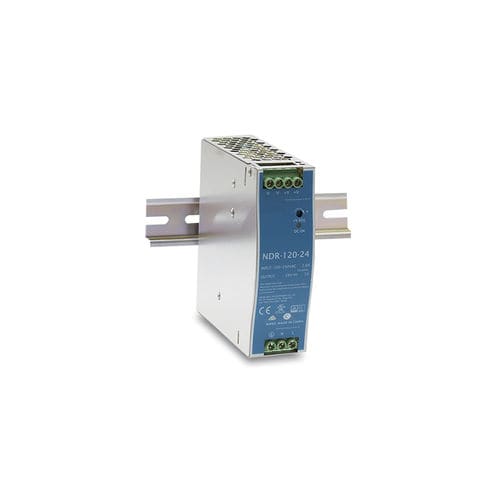 Alimentación eléctrica en riel DIN - NDR-120 series - Lantech Communications Europe GmbH - AC/DC / con protección contra cortocircuitos / con protección contra sobrecargas