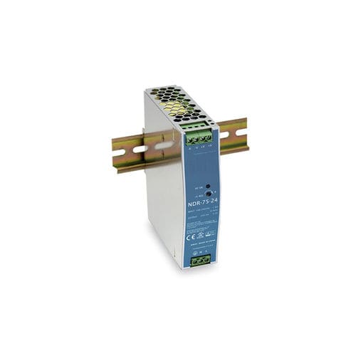 Alimentación eléctrica en riel DIN - NDR-75 series - Lantech Communications Europe GmbH - AC/DC / con protección contra cortocircuitos / con protección contra sobrecargas
