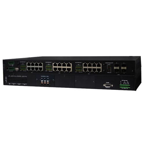 Conmutador Ethernet administrable - IPES-3424DSFP-2P series - Lantech Communications Europe GmbH - 28 puertos / gigabit / de nivel 2