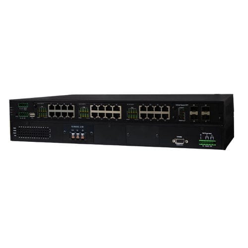 Conmutador Ethernet administrable - IES-3424DSFP-2P series - Lantech Communications Europe GmbH - 28 puertos / gigabit / de nivel 2