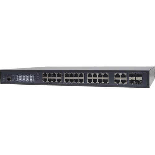 Conmutador Ethernet administrable - LPGS-2424C-240W - Lantech Communications Europe GmbH - 28 puertos / de nivel 2 / gigabit