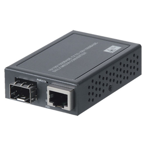 Convertidor de medios - CM-021DSFP - Lantech Communications Europe GmbH - Gigabit Ethernet / compacto / de panel
