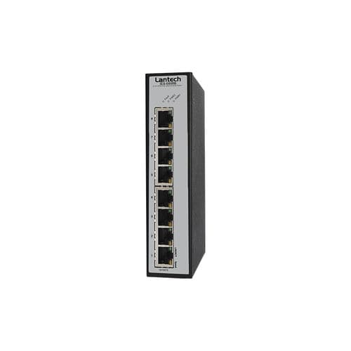 Conmutador Ethernet no administrable - IES-0008B series - Lantech Communications Europe GmbH - 8 puertos / 10/100BaseT(X) / con enlace inalámbrico