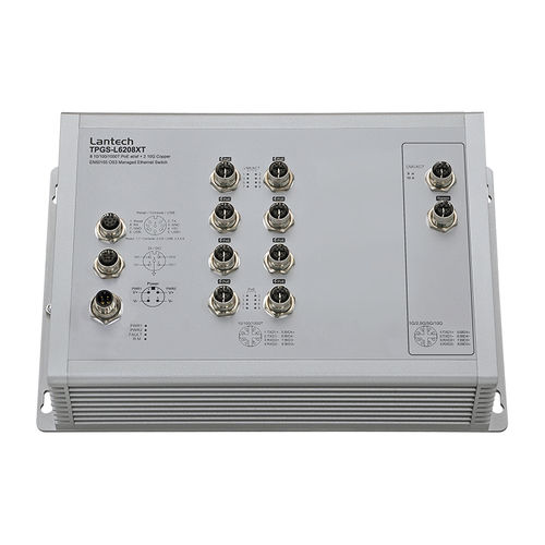 Conmutador Ethernet administrable - TPGS-L6208XT series - Lantech Communications Europe GmbH - 10 puertos / de nivel 2 / de nivel 3