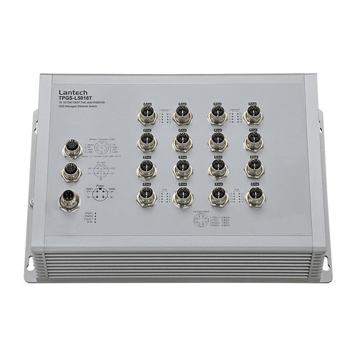 Conmutador Ethernet administrable - TPGS-L5016T series - Lantech Communications Europe GmbH - 16 puertos / de nivel 2 / gigabit