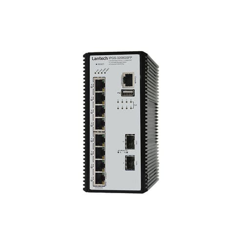 Conmutador Ethernet administrable - IPGS-3208GSFP series - Lantech Communications Europe GmbH - 10 puertos / gigabit / de nivel 2