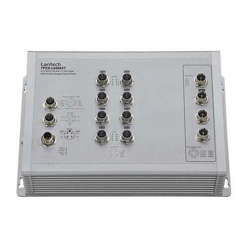 Conmutador Ethernet administrable - TPES-L6408XT series - Lantech Communications Europe GmbH - 12 puertos / de nivel 2 / de nivel 3