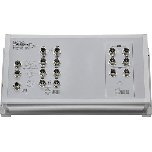 Conmutador Ethernet administrable - TPGS-R5608MGT series - Lantech Communications Europe GmbH - 14 puertos / de nivel 2 / de nivel 3