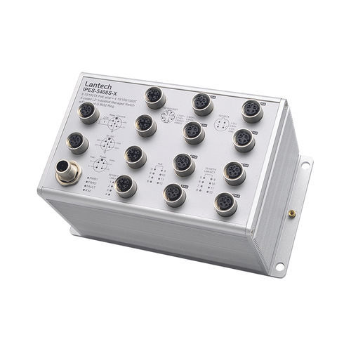 Conmutador Ethernet administrable - I(P)ES-5408S series - Lantech Communications Europe GmbH - 10 puertos / PoE / compacto