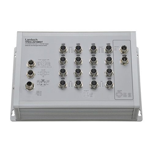 Conmutador Ethernet administrable - T(P)ES-L5216MGT series - Lantech Communications Europe GmbH - 18 puertos / de nivel 2 / de nivel 3