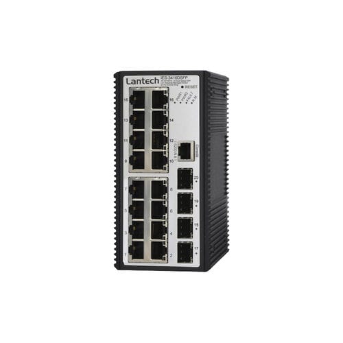 Conmutador Ethernet administrable - IES-3416DSFP series - Lantech Communications Europe GmbH - 20 puertos / gigabit / de nivel 2