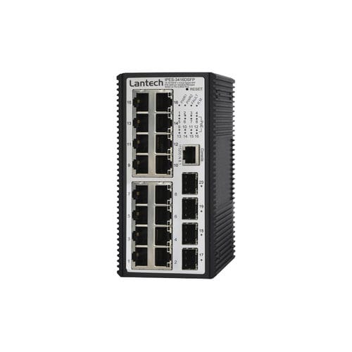 Conmutador Ethernet administrable - IPES-3416DSFP series - Lantech Communications Europe GmbH - 20 puertos / gigabit / de nivel 2