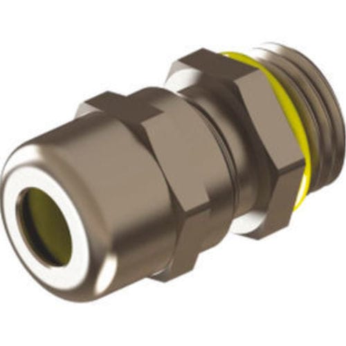 Prensaestopas de latón niquelado - BGS series - ORTAC - de acero inoxidable / libre de halógenos / IP68