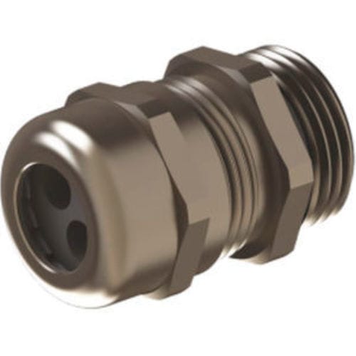 Prensaestopas de latón niquelado - OMBG 02A3 - ORTAC - IP65 / libre de halógenos / roscado