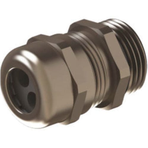 Prensaestopas de latón niquelado - OPBG 02A3 - ORTAC - IP65 / libre de halógenos / roscado