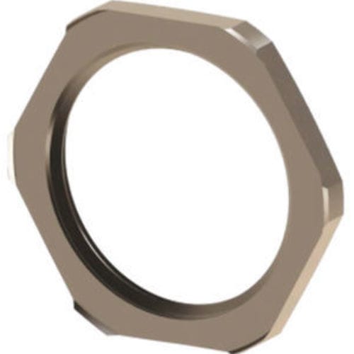 Contratuerca hexagonal - OMBLT 01 - ORTAC - de latón niquelado / roscada