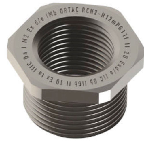 Adaptador de acero inoxidable - AP1 Type  - ORTAC - de latón niquelado / antideflagrante