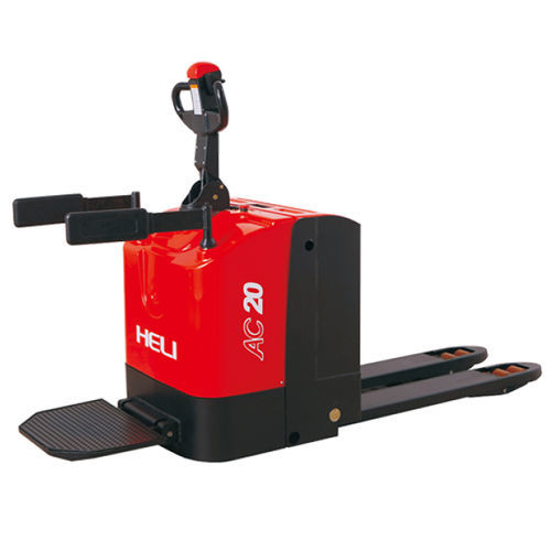 Transpaleta eléctrica - CBD  - Anhui HeLi Co.,Ltd. - con plataforma para el operador / 24 V / de manipulación