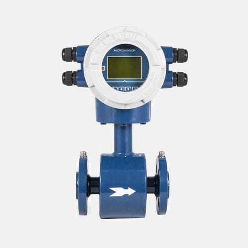 Caudalímetro electromagnético - MFE600H - Micro Sensor Co.,Ltd - volumétrico / DN80 - 3" / DN25 - 1"